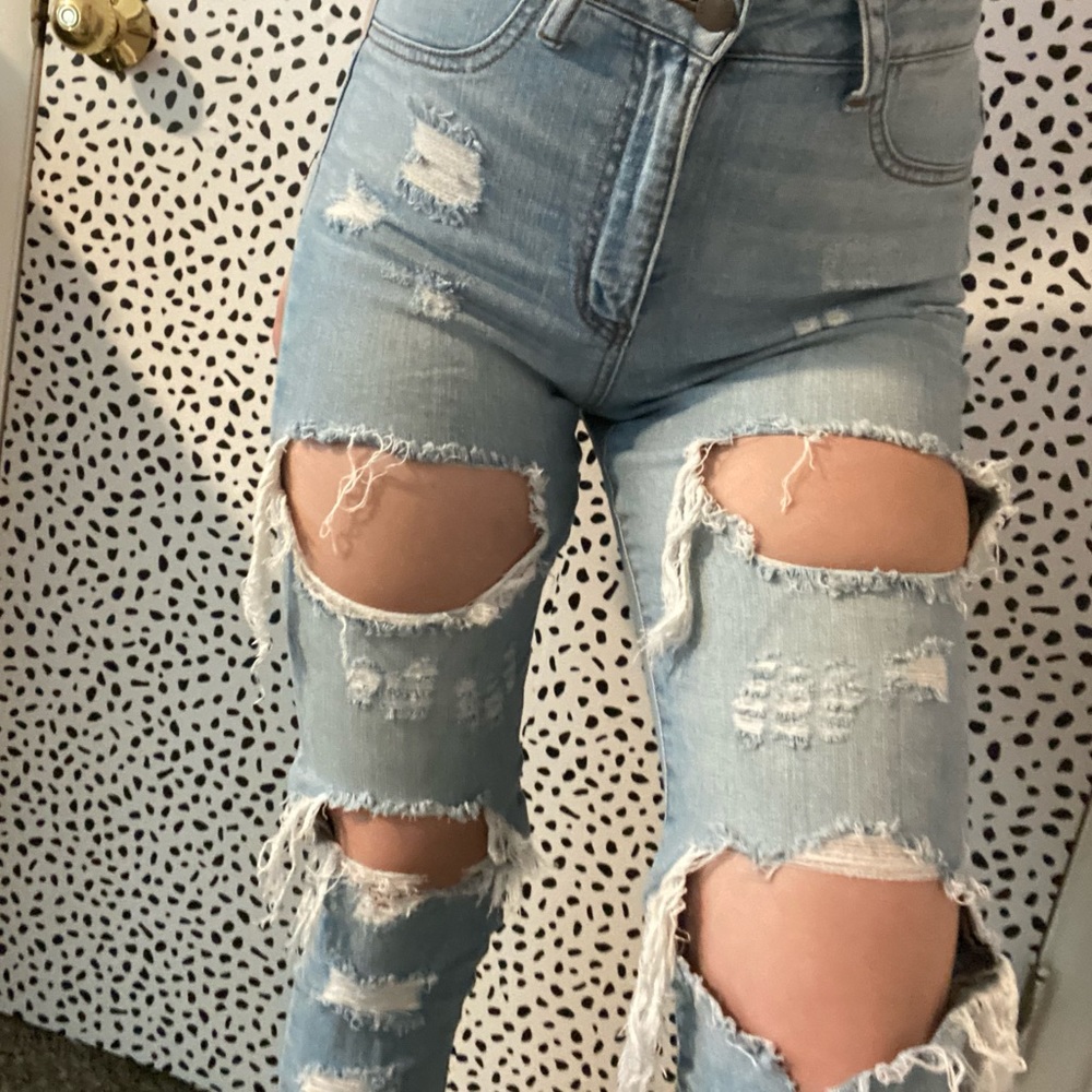 fashion nova ripped skinny jeans